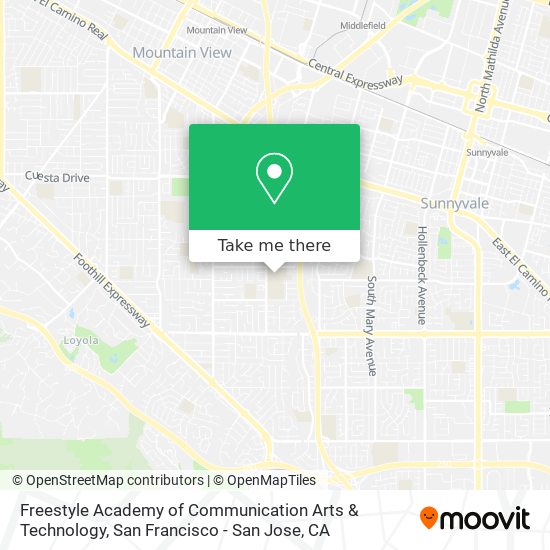 Freestyle Academy of Communication Arts & Technology map