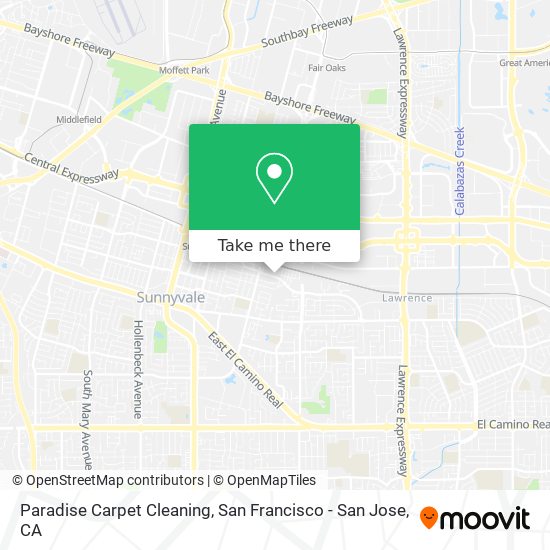 Mapa de Paradise Carpet Cleaning