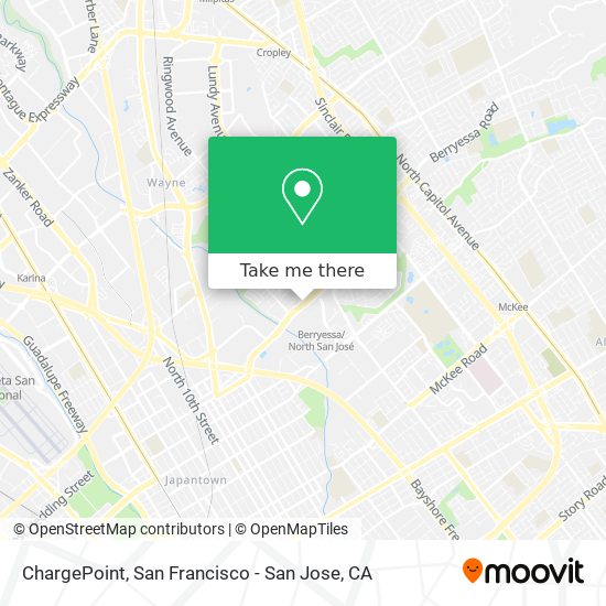 ChargePoint map