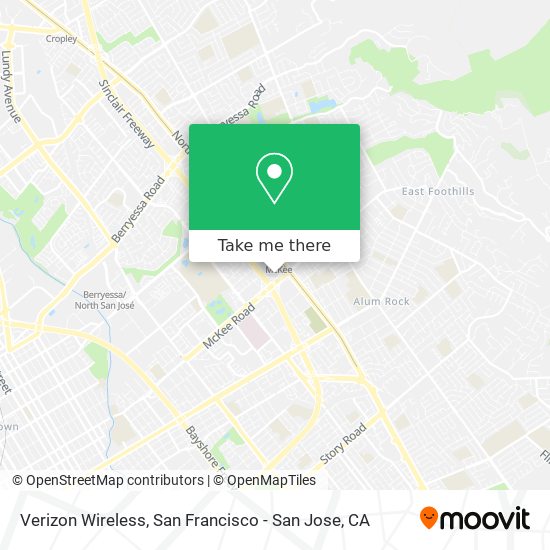 Verizon Wireless map