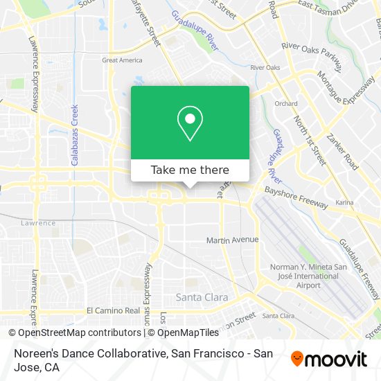 Mapa de Noreen's Dance Collaborative