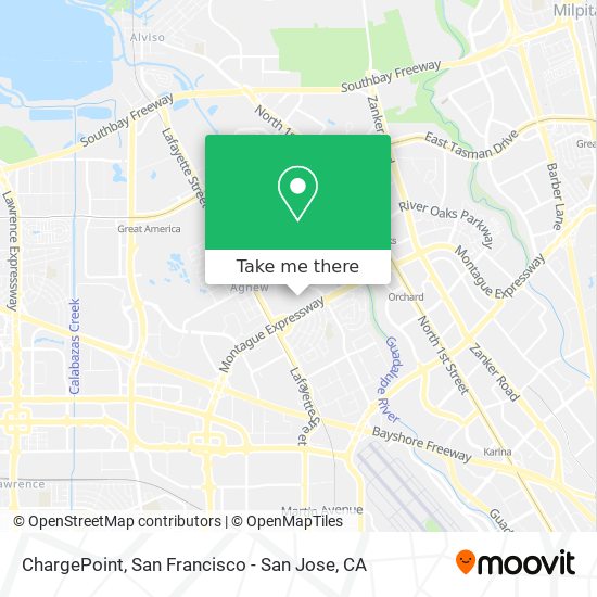 ChargePoint map