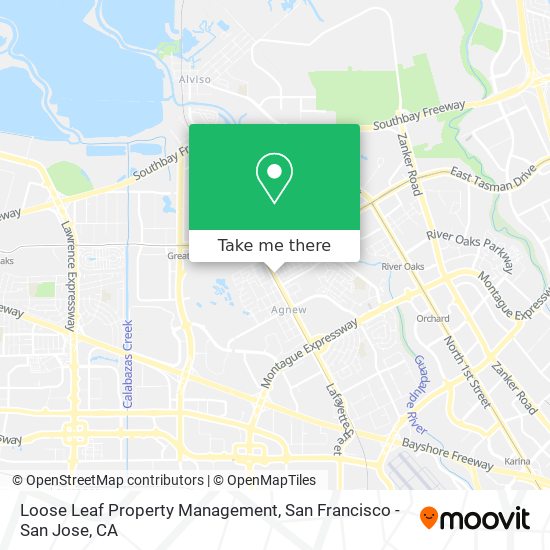 Loose Leaf Property Management map