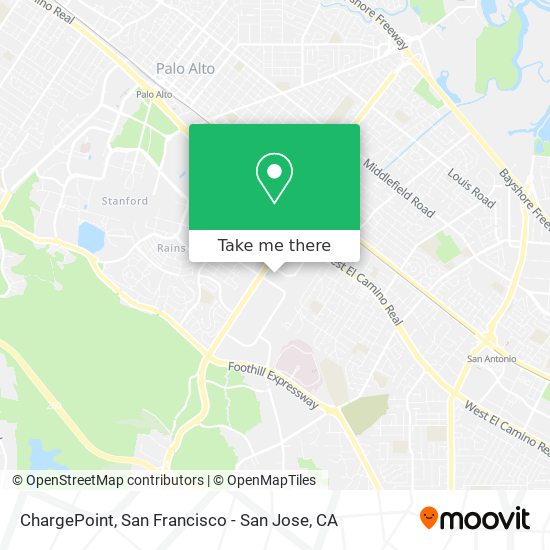 ChargePoint map