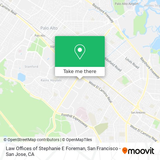 Mapa de Law Offices of Stephanie E Foreman