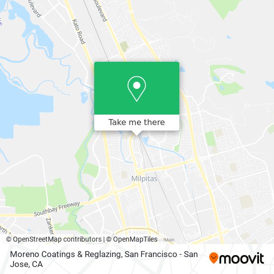 Moreno Coatings & Reglazing map