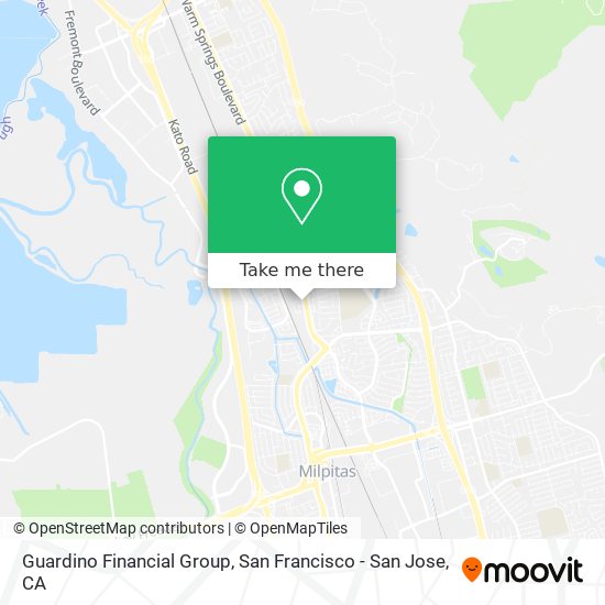 Guardino Financial Group map