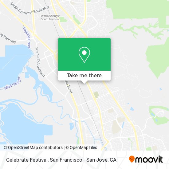Celebrate Festival map