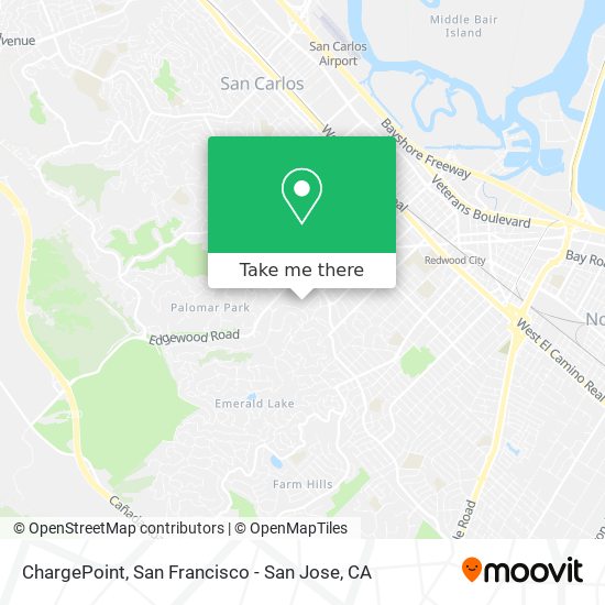 ChargePoint map