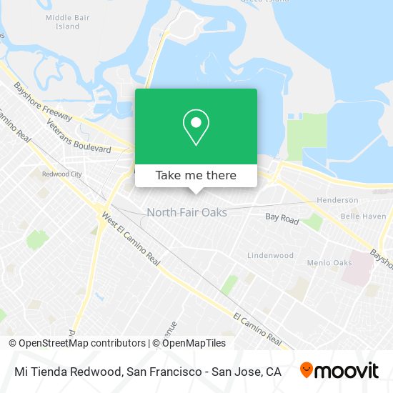 Mapa de Mi Tienda Redwood