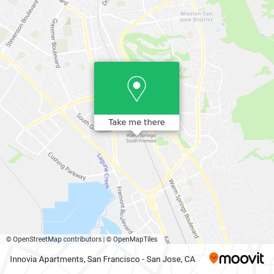 Innovia Apartments map