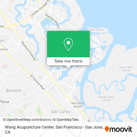 Wang Acupuncture Center map
