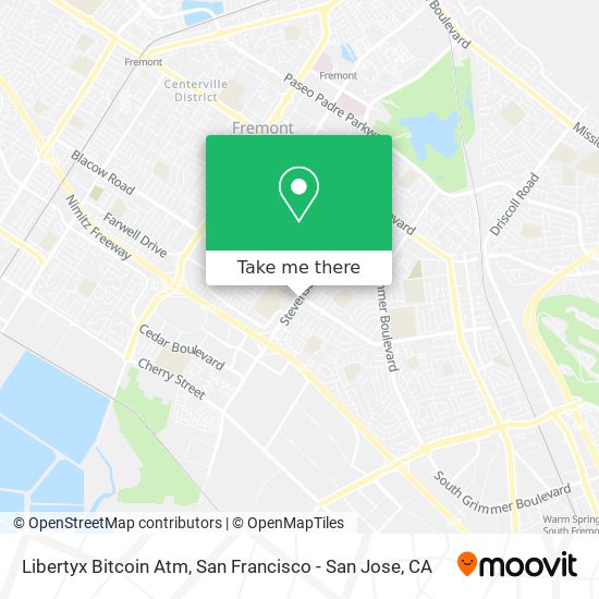 Libertyx Bitcoin Atm map