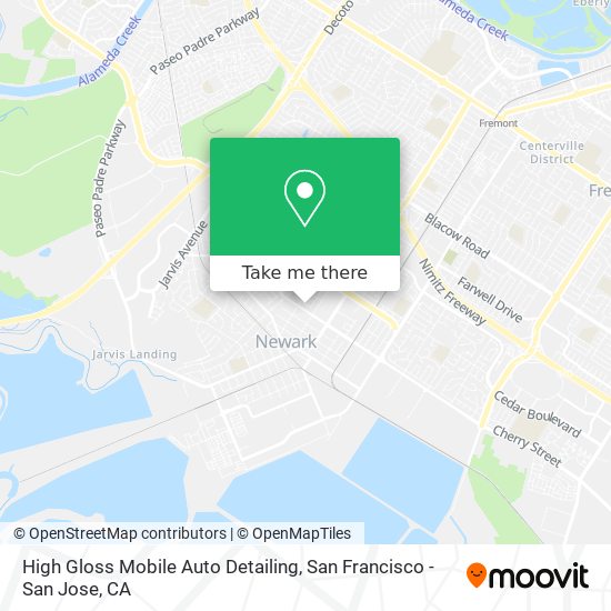 High Gloss Mobile Auto Detailing map