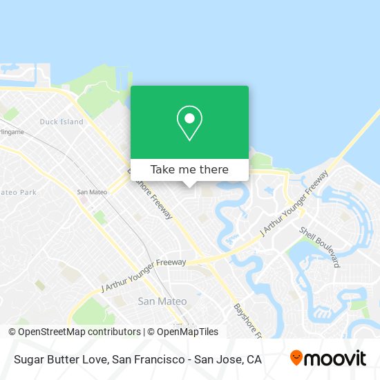 Sugar Butter Love map