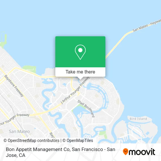 Mapa de Bon Appetit Management Co
