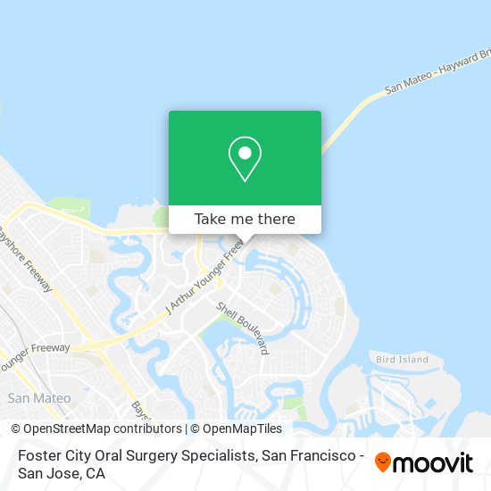 Foster City Oral Surgery Specialists map