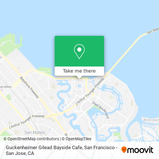 Guckenheimer Gilead Bayside Cafe map