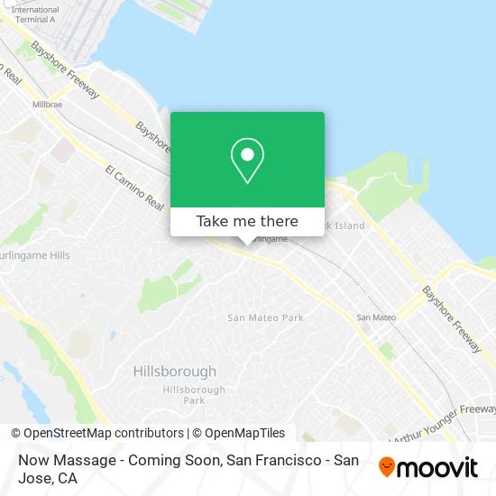 Now Massage - Coming Soon map