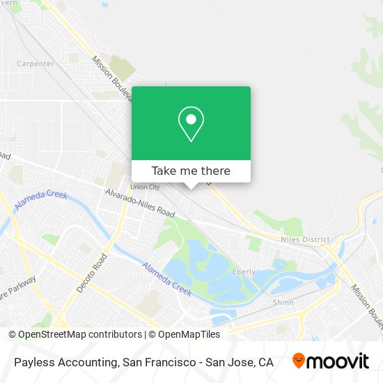 Payless Accounting map