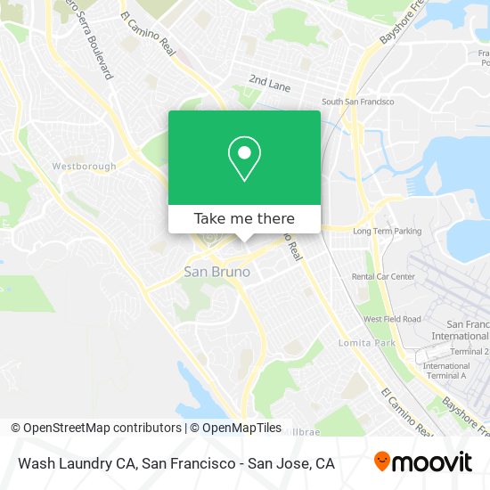 Mapa de Wash Laundry CA