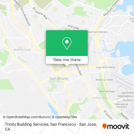 Trinity Building Services map