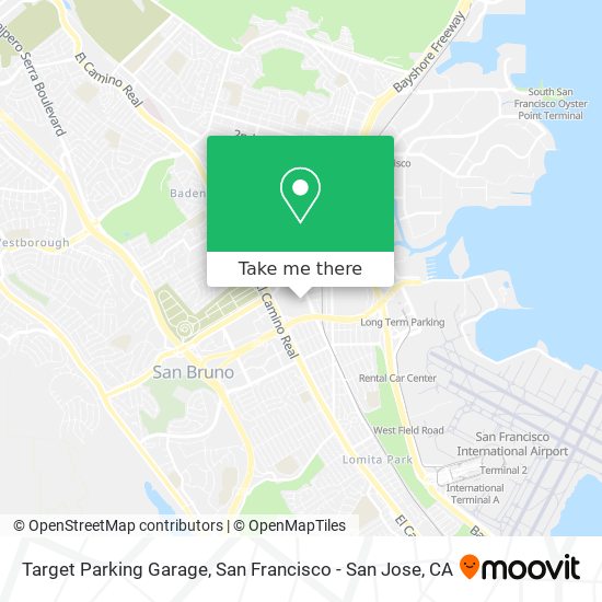 Mapa de Target Parking Garage