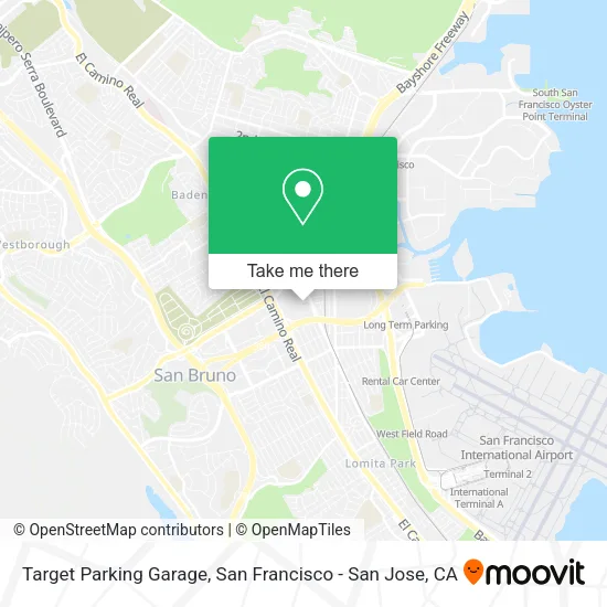 Target Parking Garage map