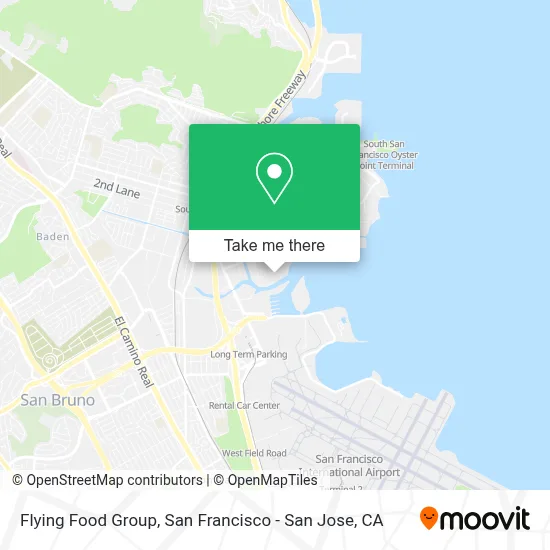 Flying Food Group map