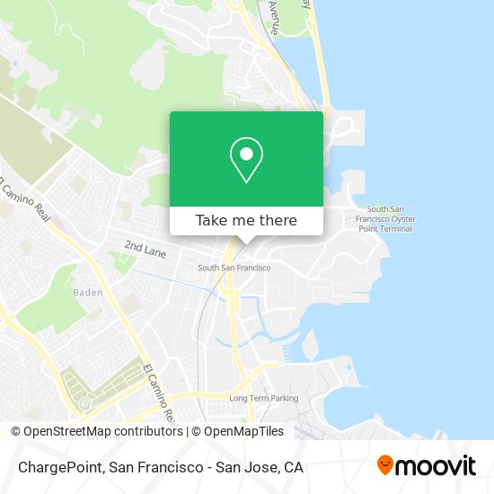 Mapa de ChargePoint