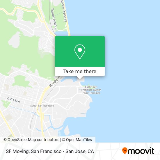 Mapa de SF Moving