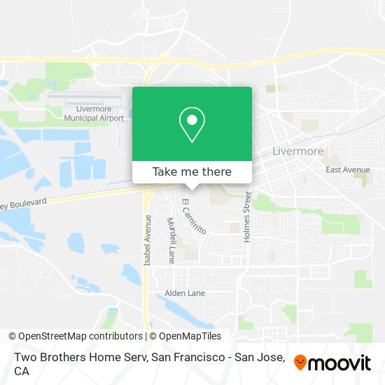 Two Brothers Home Serv map