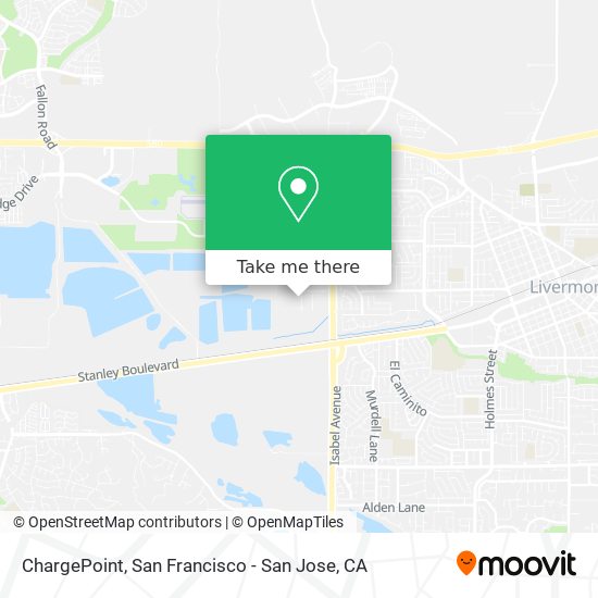 ChargePoint map