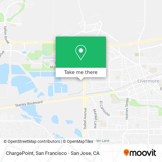 ChargePoint map