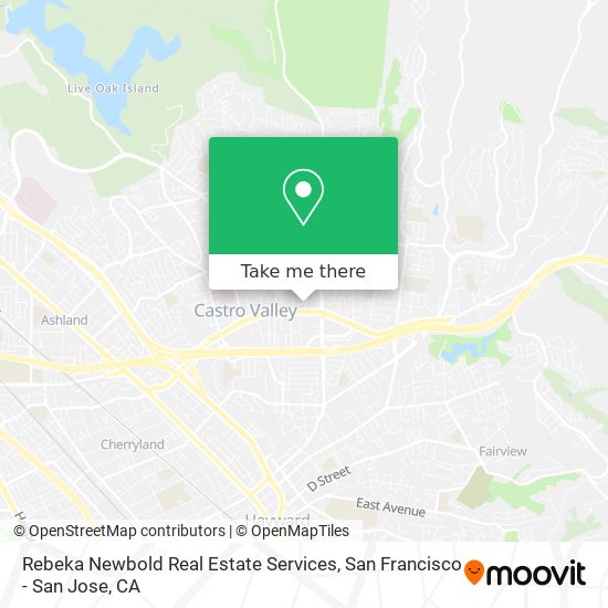 Mapa de Rebeka Newbold Real Estate Services