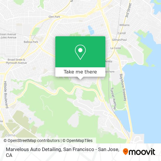 Marvelous Auto Detailing map