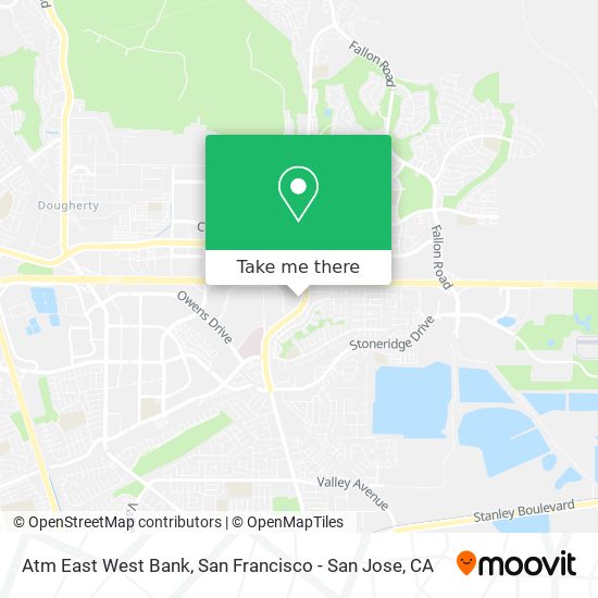 Mapa de Atm East West Bank
