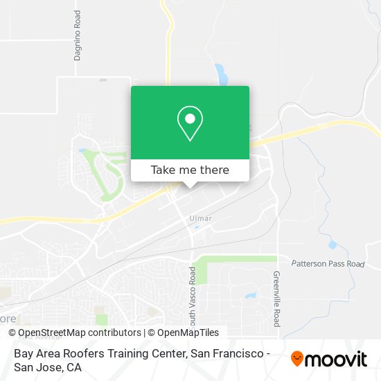 Mapa de Bay Area Roofers Training Center