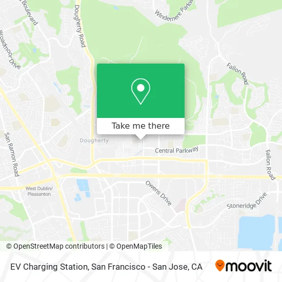EV Charging Station map
