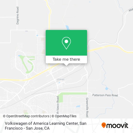 Volkswagen of America Learning Center map
