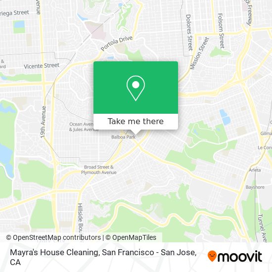 Mapa de Mayra's House Cleaning