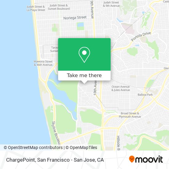 ChargePoint map