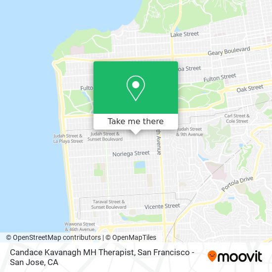 Mapa de Candace Kavanagh MH Therapist