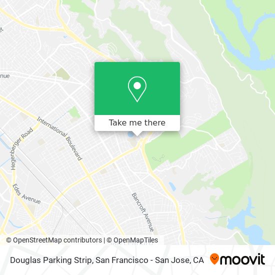 Douglas Parking Strip map