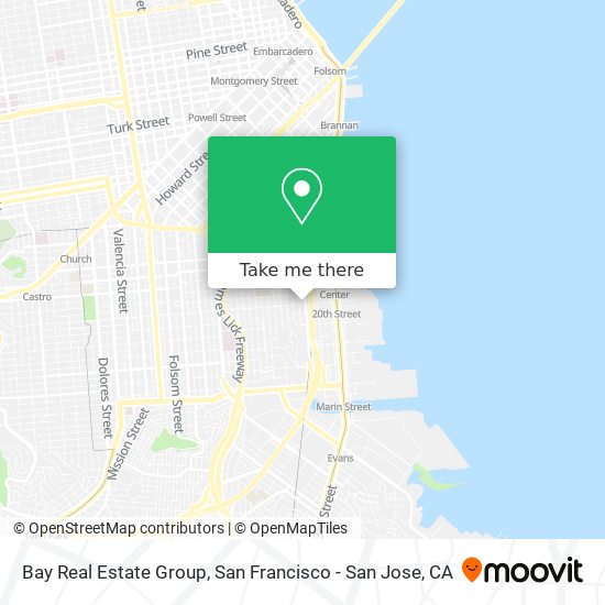 Mapa de Bay Real Estate Group