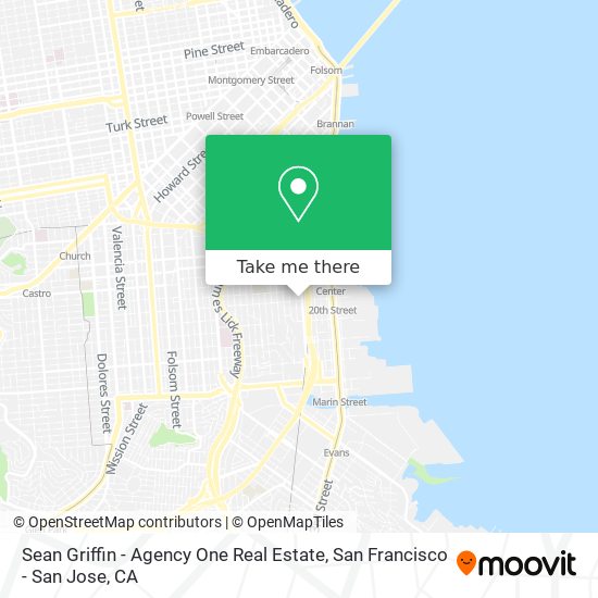 Sean Griffin - Agency One Real Estate map