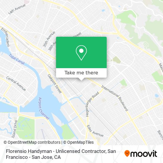 Florensio Handyman - Unlicensed Contractor map