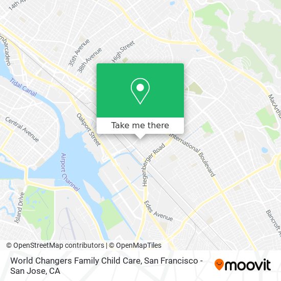 World Changers Family Child Care map