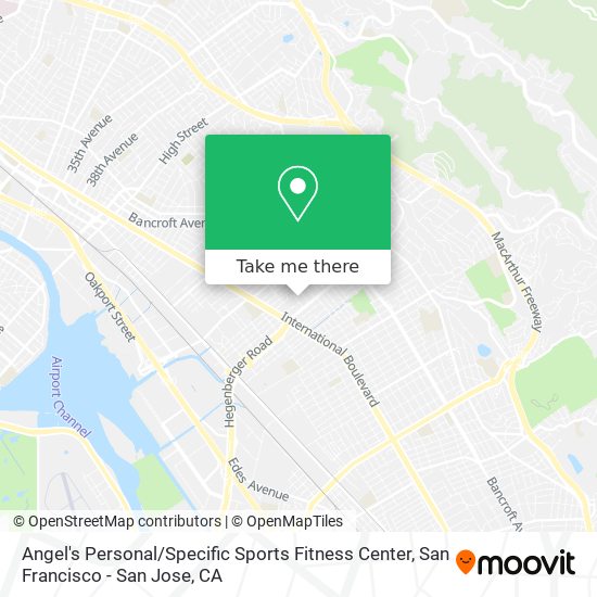 Mapa de Angel's Personal / Specific Sports Fitness Center