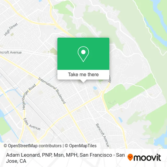 Mapa de Adam Leonard, PNP, Msn, MPH